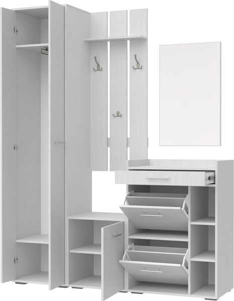 Секция в прихожую Кортекс-мебель Лара СП12