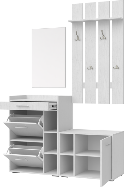 Секция в прихожую Кортекс-мебель Лара СП13