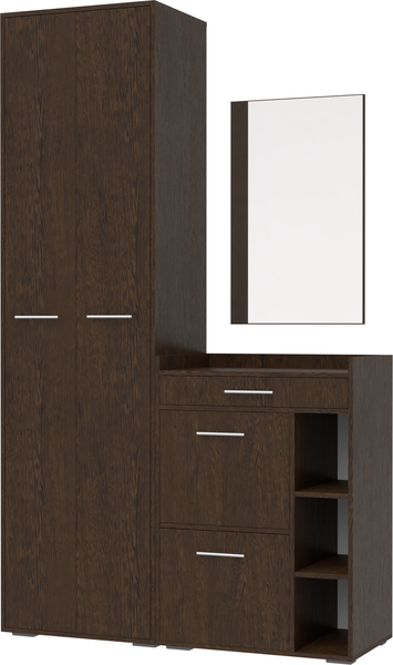 Секция в прихожую Кортекс-мебель Лара СП6 - фото