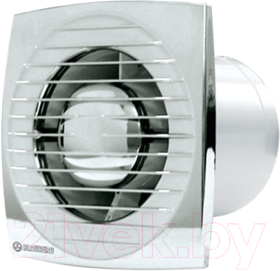 Вентилятор накладной Blauberg Bravo Chrome 125 - фото