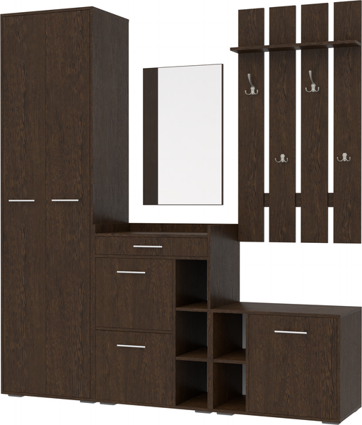 Секция в прихожую Кортекс-мебель Лара СП7 - фото