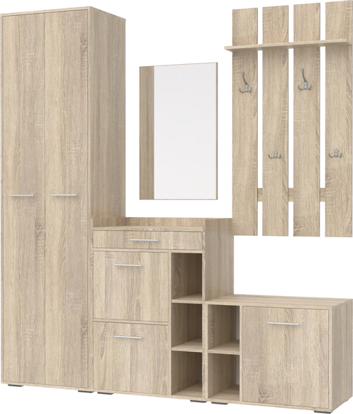 Секция в прихожую Кортекс-мебель Лара СП7 - фото