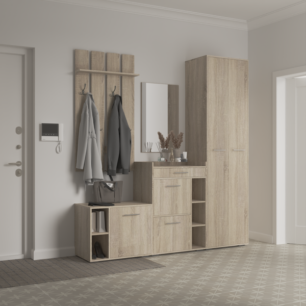 Секция в прихожую Кортекс-мебель Лара СП7