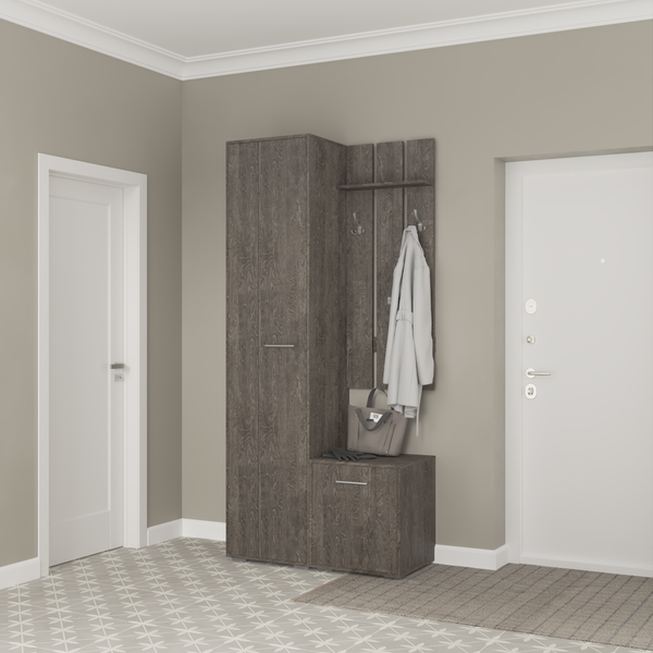 Секция в прихожую Кортекс-мебель Лара СП8