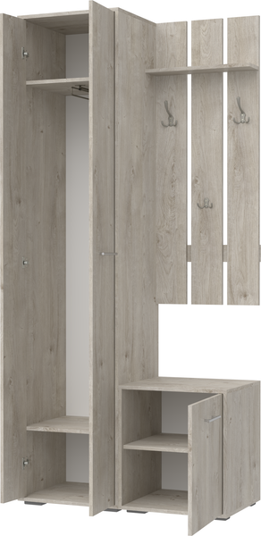 Секция в прихожую Кортекс-мебель Лара СП8