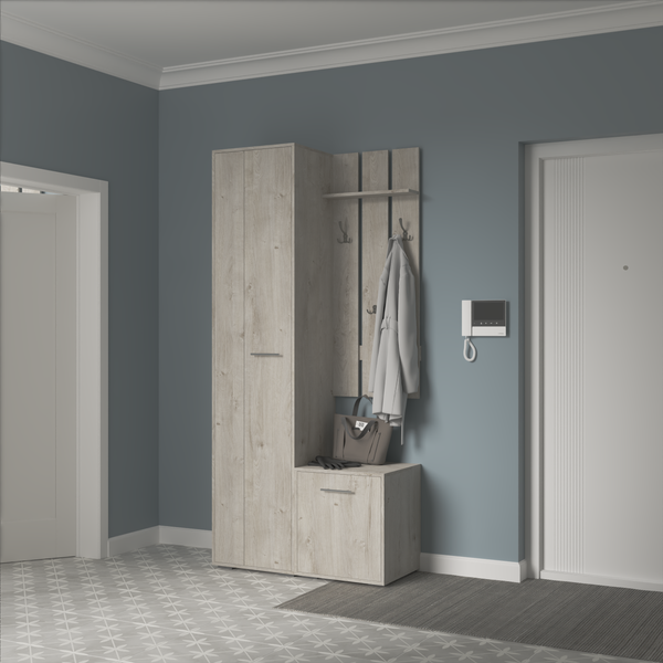 Секция в прихожую Кортекс-мебель Лара СП8