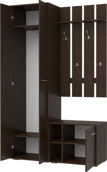Секция в прихожую Кортекс-мебель Лара СП9