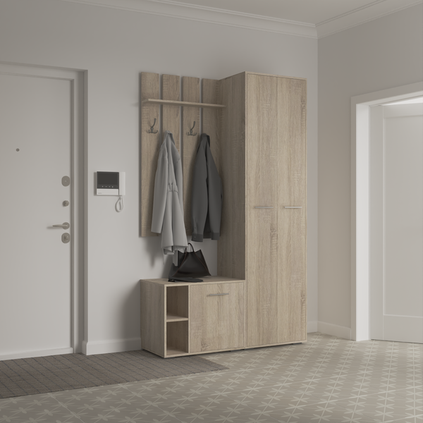 Секция в прихожую Кортекс-мебель Лара СП9