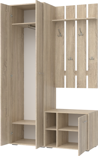 Секция в прихожую Кортекс-мебель Лара СП9