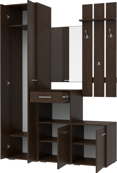 Секция в прихожую Кортекс-мебель Лара СП10