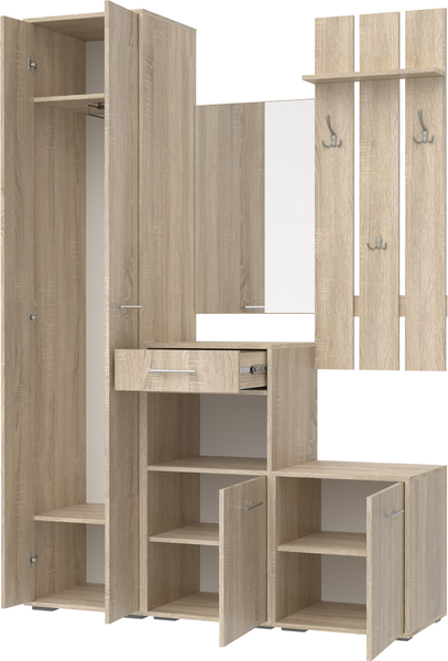 Секция в прихожую Кортекс-мебель Лара СП10