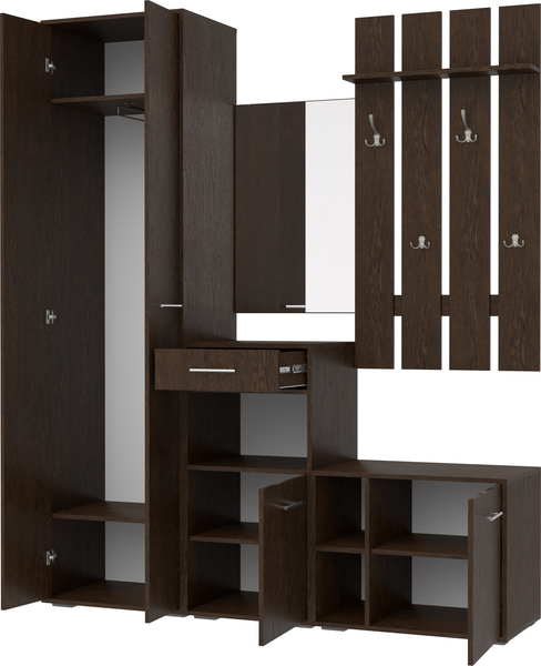 Секция в прихожую Кортекс-мебель Лара СП11