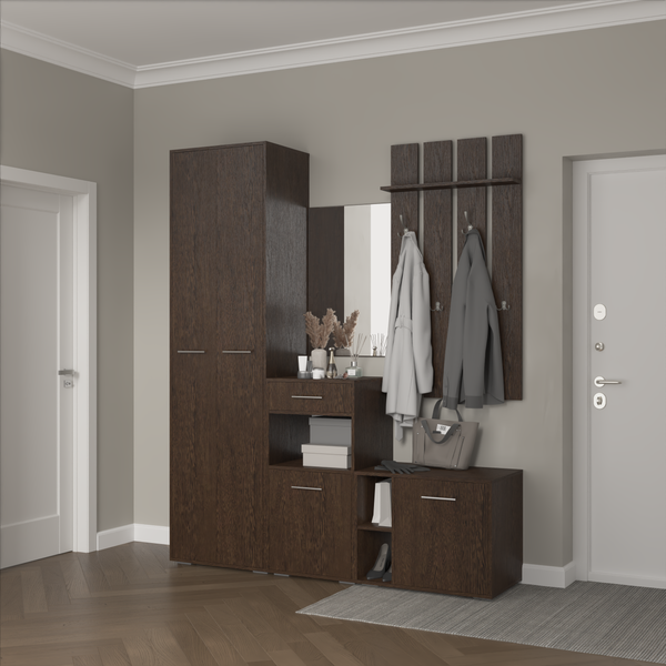 Секция в прихожую Кортекс-мебель Лара СП11