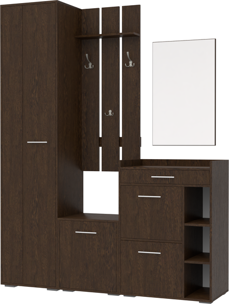 Секция в прихожую Кортекс-мебель Лара СП12 - фото