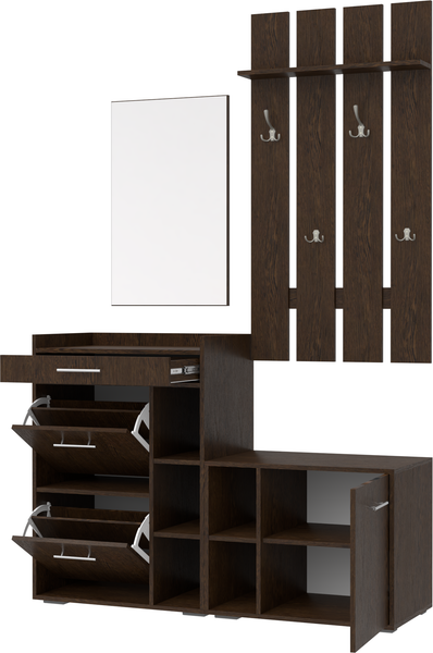 Секция в прихожую Кортекс-мебель Лара СП13