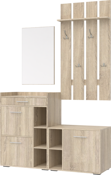 Секция в прихожую Кортекс-мебель Лара СП13 - фото