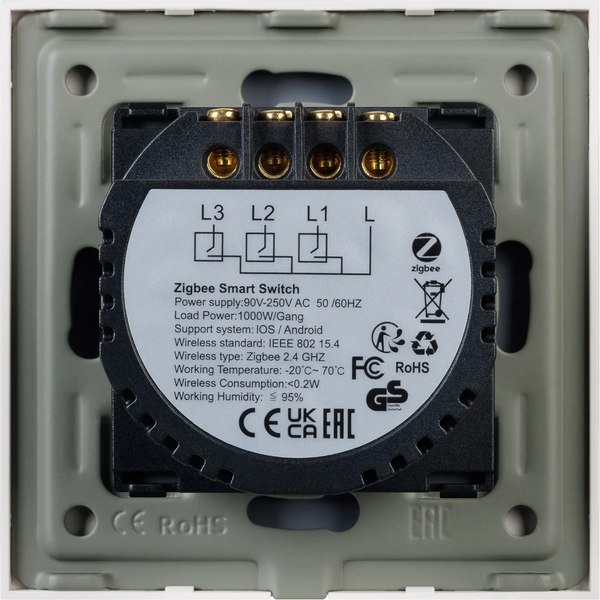 Выключатель Arlight SWT-OMALI-S03-ZB-WH / 050042