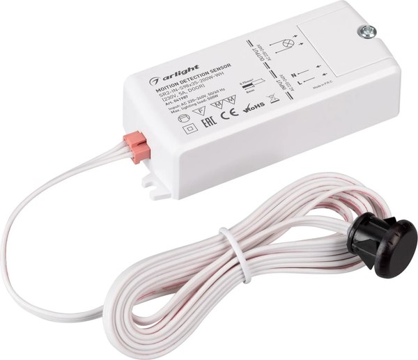Датчик движения Arlight SR2-IN-S98x35-200W-WH / 041987 - фото