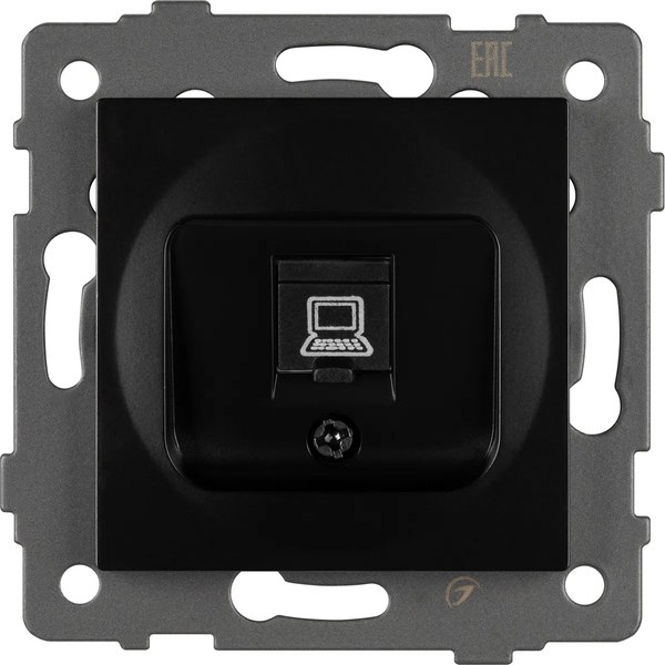 Розетка Arlight SCT-MPC1-PL-BK-V / 049847 - фото