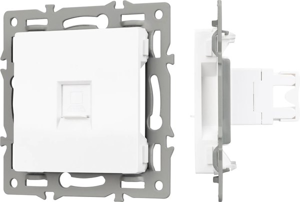 Розетка Arlight SCT-MPC1-PL-WH / 045301