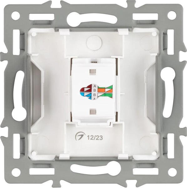 Розетка Arlight SCT-MPC1-PL-WH / 045301