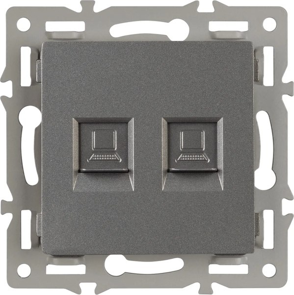 Розетка Arlight SCT-MPC2-PL-GR / 045338 - фото