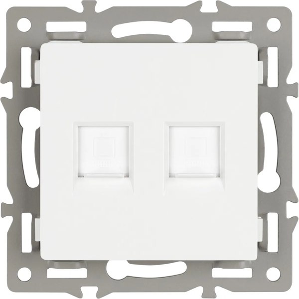 Розетка Arlight SCT-MPC2-PL-WH / 045336 - фото