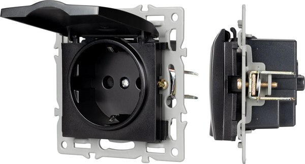 Розетка Arlight SCT-MCP-PL-BK / 043746