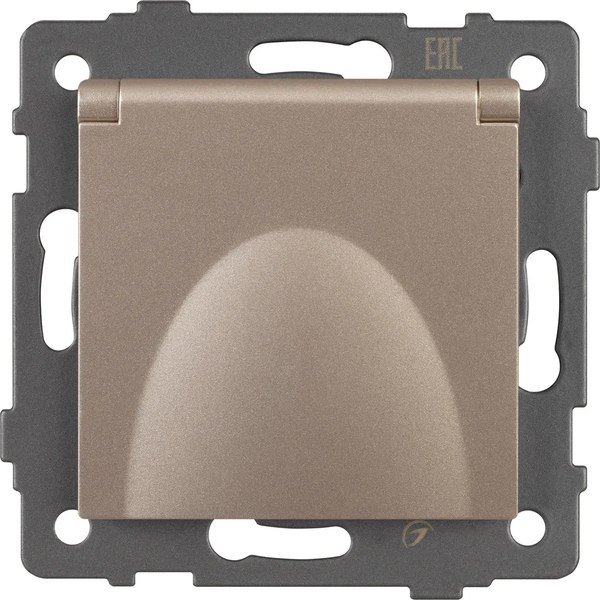 Розетка Arlight SCT-MCP-PL-GD-V / 049837 - фото