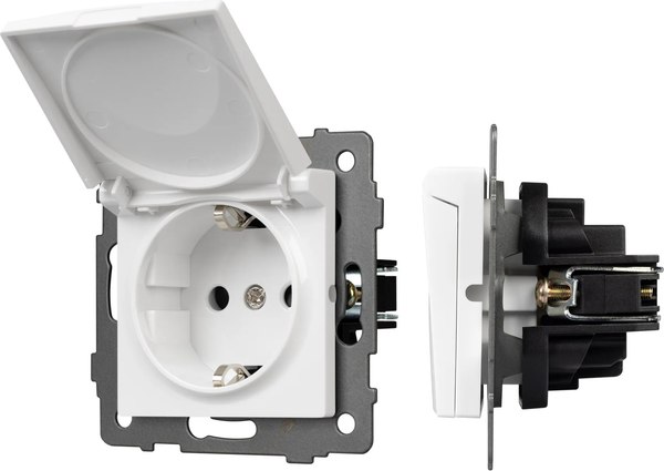 Розетка Arlight SCT-MCP-PL-WH-V / 049833