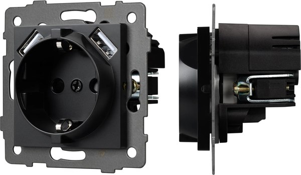 Розетка Arlight SCT-MUAA-PL-BK-V / 049819