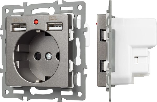 Розетка Arlight SCT-MUAA-PL-GR / 043735