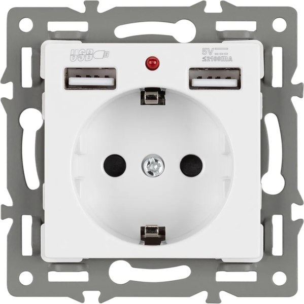 Розетка Arlight SCT-MUAA-PL-WH / 043733 - фото