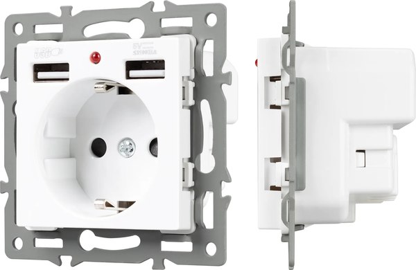 Розетка Arlight SCT-MUAA-PL-WH / 043733