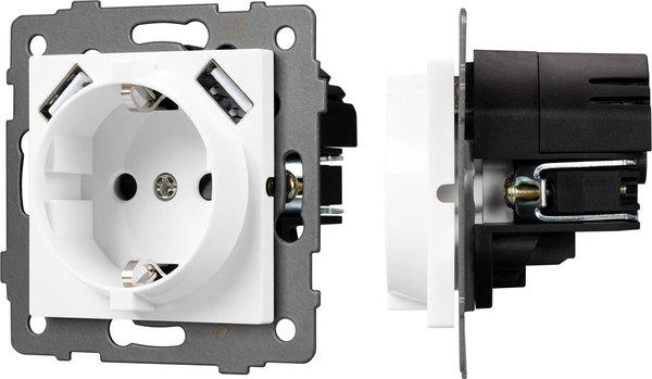 Розетка Arlight SCT-MUAA-PL-WH-V / 049818