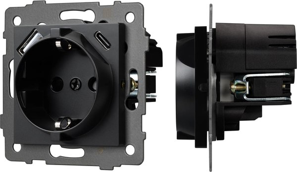 Розетка Arlight SCT-MUAC-PL-BK-V / 049830