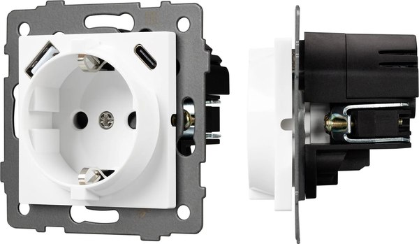 Розетка Arlight SCT-MUAC-PL-WH-V / 049822