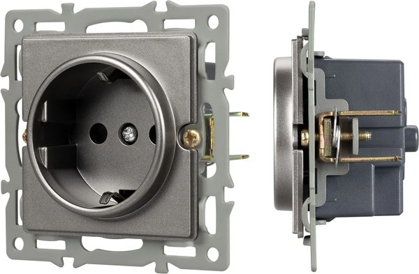 Розетка Arlight SCT-GP-MEU-PL-GR / 043741