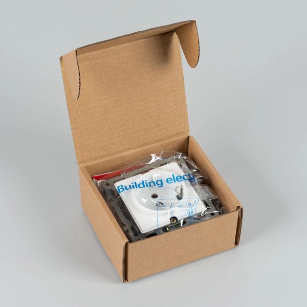 Розетка Arlight SCT-GP-MEU-PL-WH / 043739