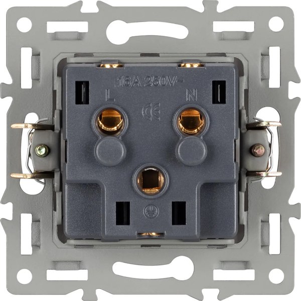 Розетка Arlight SCT-MEU1-PL-BK / 043731