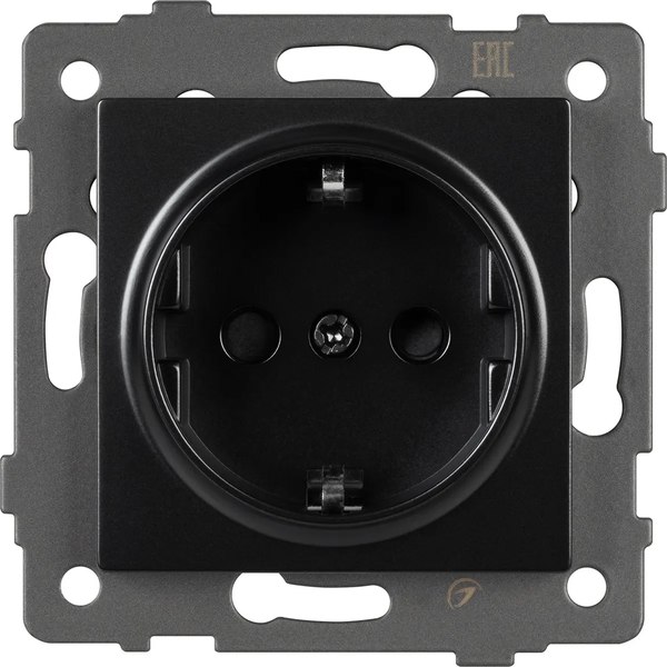 Розетка Arlight SCT-MEU1-PL-BK-V / 049815 - фото