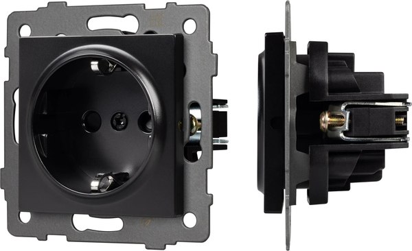 Розетка Arlight SCT-MEU1-PL-BK-V / 049815