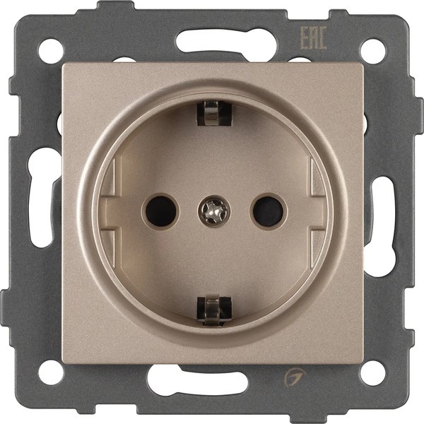 Розетка Arlight SCT-MEU1-PL-GD-V / 049817 - фото