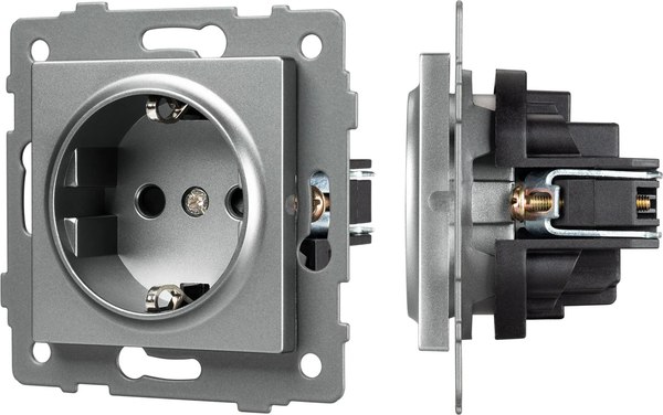 Розетка Arlight SCT-MEU1-PL-GR-V / 049816