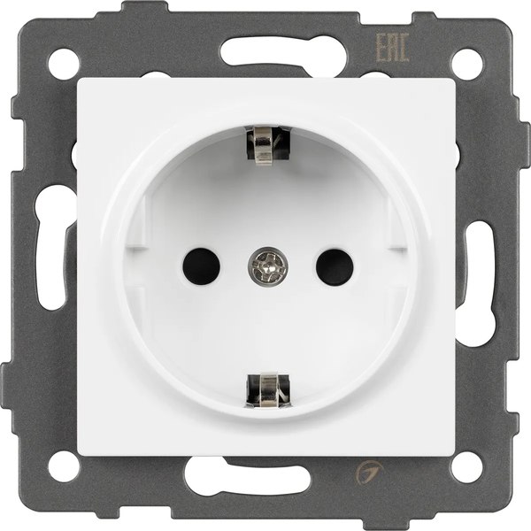 Розетка Arlight SCT-MEU1-PL-WH-V / 049814 - фото