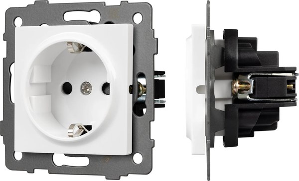 Розетка Arlight SCT-MEU1-PL-WH-V / 049814