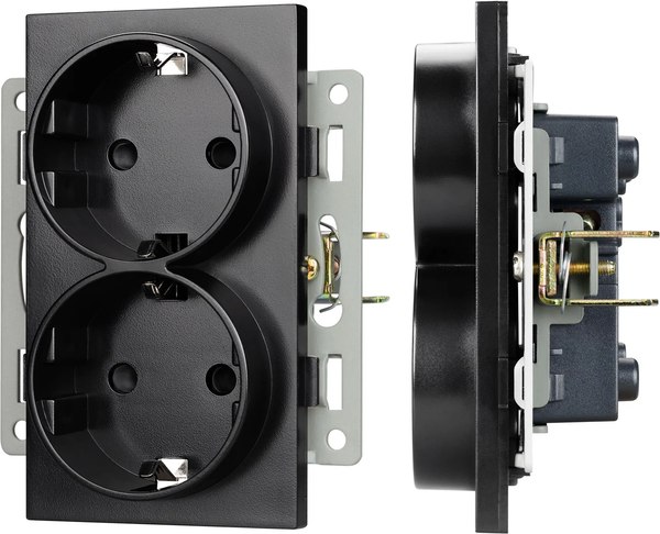 Розетка Arlight SCT-MEUD-PL-BK / 043765