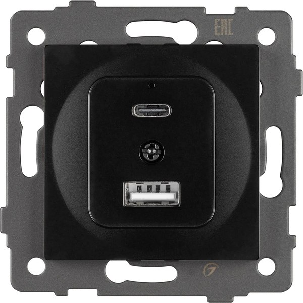 Розетка Arlight SCT-MUAC-PL-BK-V / 049838 - фото