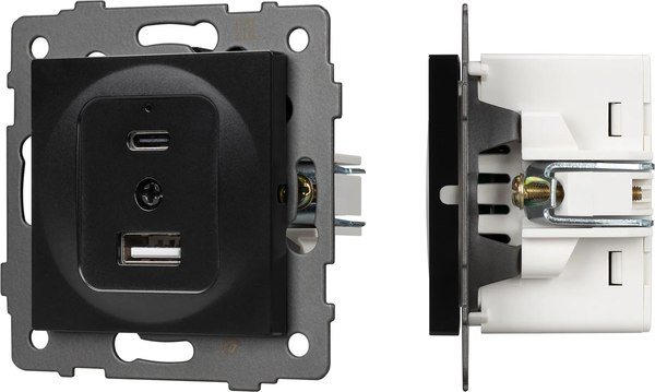 Розетка Arlight SCT-MUAC-PL-BK-V / 049838