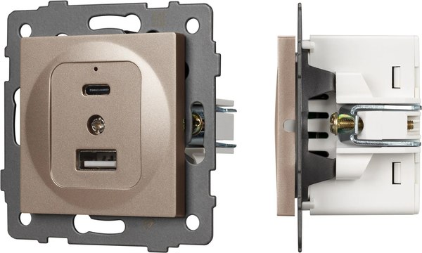 Розетка Arlight SCT-MUAC-PL-GD-V / 049841